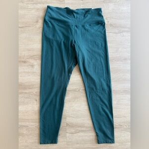 PINK Victorias Secret NWT Green High Waist Full Length Leggings SZ XL